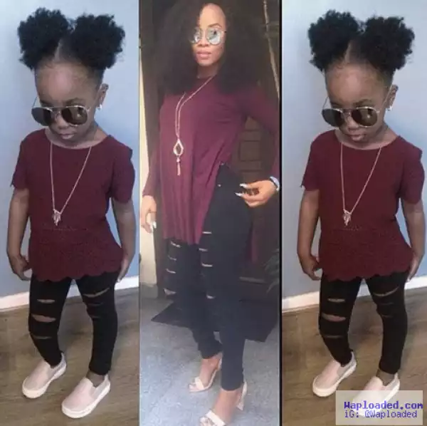 Who Wore It Better? Toke Makinwa or This Young Girl